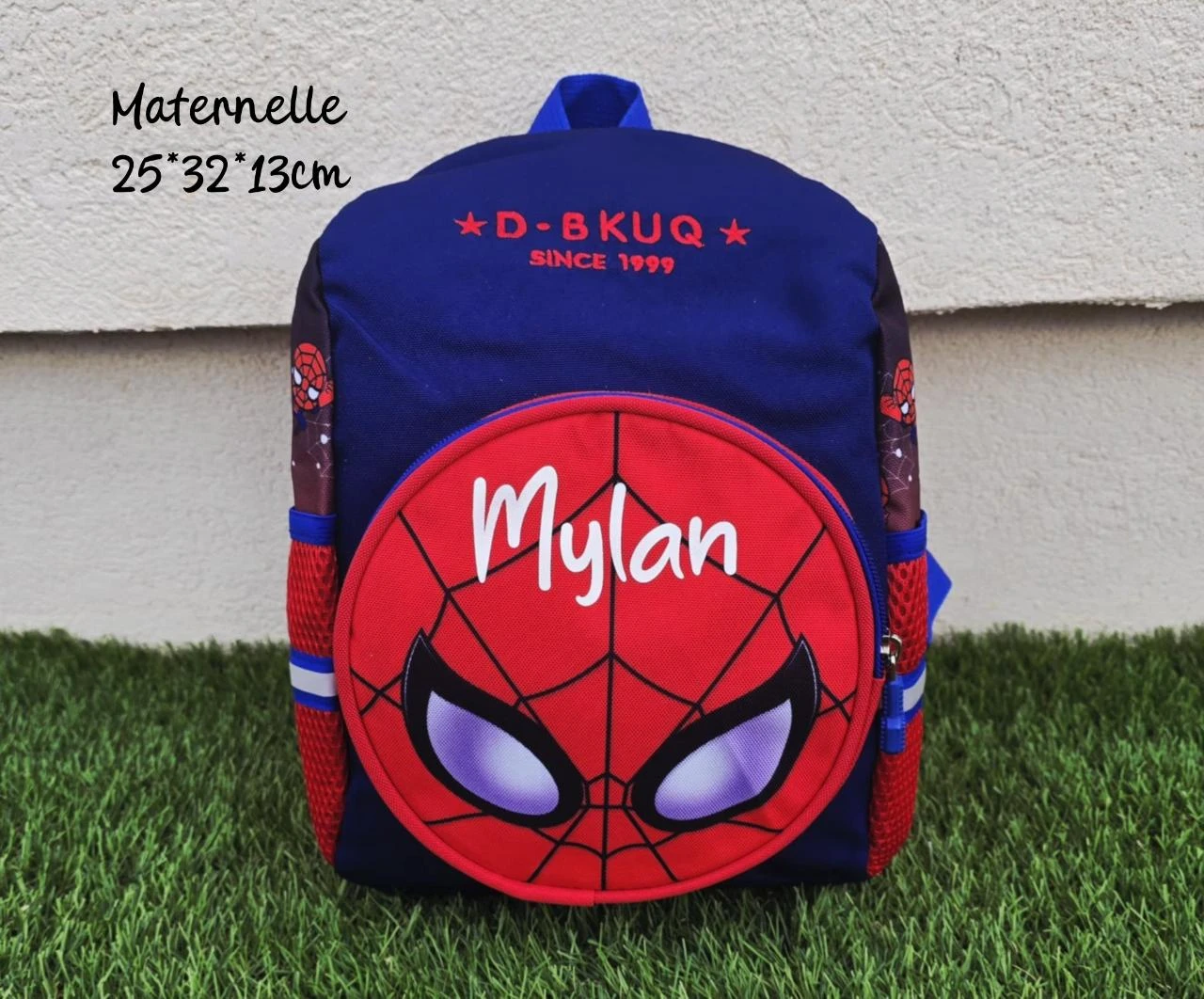 sac maternelle personnalisé spiderman